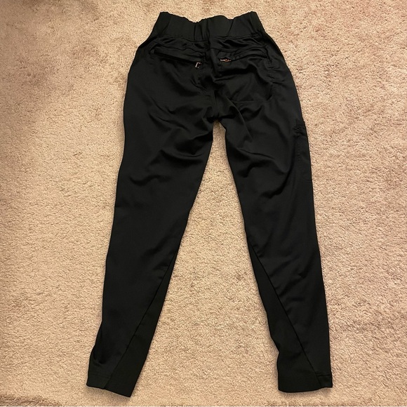 Cherokee Infinity Stretch Tapered Jogger Black Scrub Pants - Picture 1 of 3